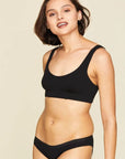 Bralette Scoop Knickey Noire SOLDE - Vente Finale - Ex - voto