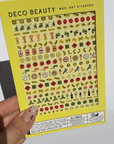 Feuille d'Autocollants pour Ongles Al Dente Deco Beauty