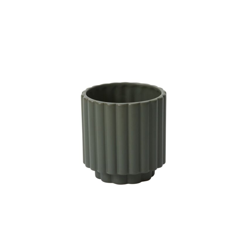 Cache - Pot Carmen 4.5 x 4.5 AD Vert Foncé - Ex - voto