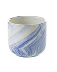 Cache - pot Caspian Bleu Marbré 3,75 x 3,5 AD - Ex - voto