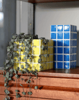 Cache - Pot Tuiles Jaunes &k - Ex - voto