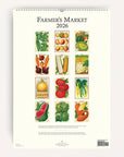 Calendrier Mural 2026 Farmer's Market Cavallini - Ex - voto