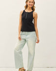 Camisole Anais Noir Thing Between - Ex - voto