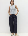 Camisole Angela Bleue All Row - Ex-voto