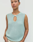 Camisole Bleue Molli All Row - Ex - voto