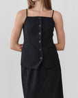 Camisole Boutonée Selene Mod Ref - Ex - voto