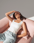 Camisole Bridget Blanc Dailystory SOLDE - Vente Finale - Ex - voto
