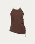Camisole en Lin Terri Cacao Kuwalla - Ex - voto