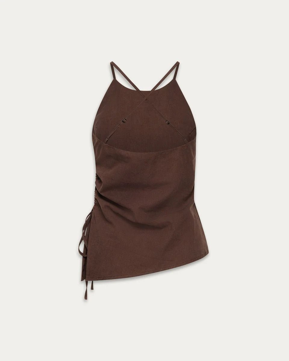Kuwalla Cacao Terry Linen Camisole – Ex-voto