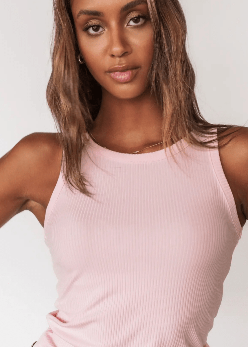 Dailystory Light Pink Jane Tank Top – Ex-voto