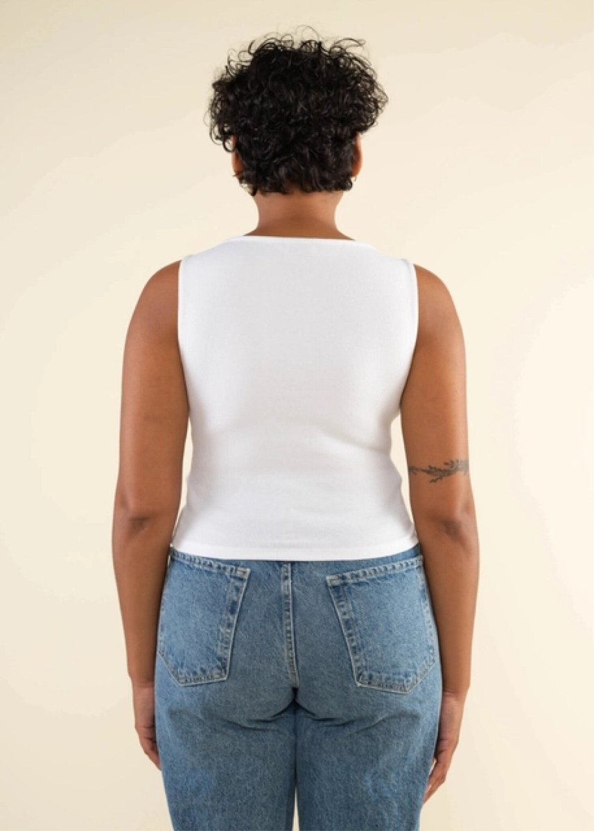 Camisole Valencia NLT Blanc - Ex - voto