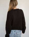 Cardigan Alyssa Things Between Chocolat - Ex - voto