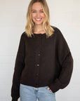 Cardigan Alyssa Things Between Chocolat - Ex - voto