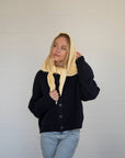 Cardigan Alyssa Things Between Marine - Ex - voto