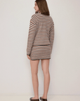 Cardigan Cathy Brun All Row - Ex-voto