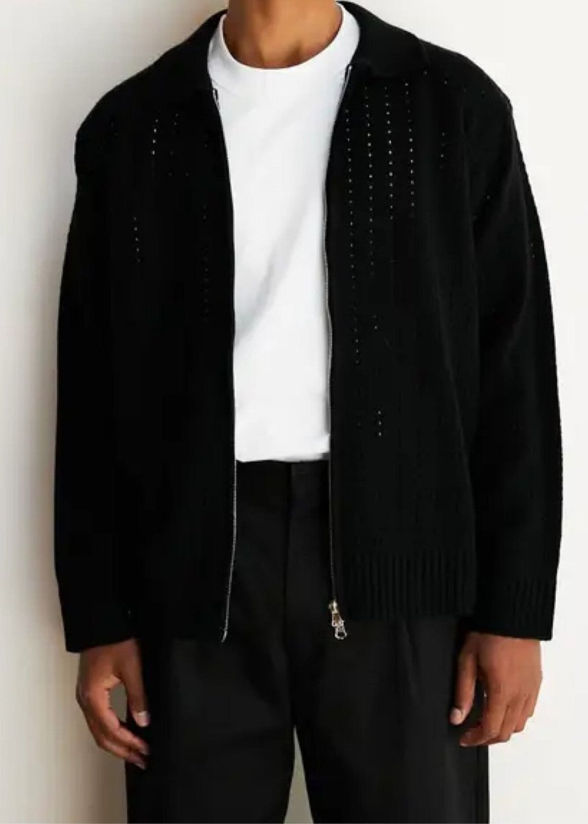 Cardigan Joel Noir Common Market SOLDE - Vente Finale - Ex - voto