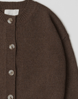 Cardigan Lucy Mocha All Row - Ex - voto