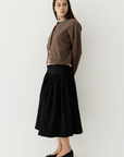 Cardigan Lucy Mocha All Row - Ex - voto