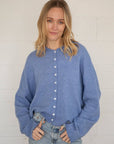 Cardigan Piper Bleu Clair Things Between - Ex - voto