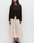 Cardigan Priya Mod Ref Brun - Ex - voto