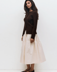 Cardigan Priya Mod Ref Brun - Ex - voto