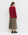 Cardigan Priya Mod Ref Rouge - Ex - voto