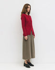 Cardigan Priya Mod Ref Rouge - Ex - voto