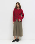 Cardigan Priya Mod Ref Rouge - Ex - voto