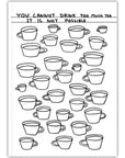 Carnet A5 Drink Too Much Tea D. Shrigley - Ex - voto