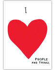 Carnet A5 I Love People and Things D. Shrigley - Ex - voto