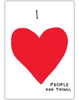 Carnet A5 I Love People and Things D. Shrigley - Ex - voto