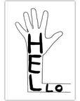 Carnet A6 Hello D. Shrigley - Ex - voto