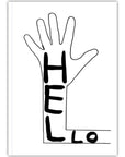 Carnet A6 Hello D. Shrigley - Ex - voto