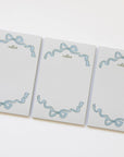 Carnet Bloc Notes Ruban Bleu Sumner Lane - Ex - voto