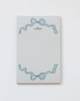 Carnet Bloc Notes Ruban Bleu Sumner Lane - Ex - voto