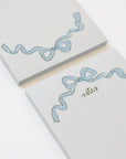 Carnet Bloc Notes Ruban Bleu Sumner Lane - Ex - voto
