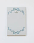 Carnet Bloc Notes Ruban Bleu Sumner Lane - Ex - voto