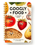 Carnet d'Autocollants Googly Food Chronicle Books - Ex - voto