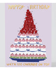 Carte de Souhaits 100 Cherries WRAP - Ex - voto