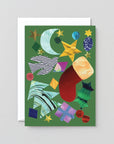 Carte de souhaits Abstract Christmas WRAP - Ex - voto
