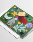 Carte de souhaits Abstract Christmas WRAP - Ex - voto