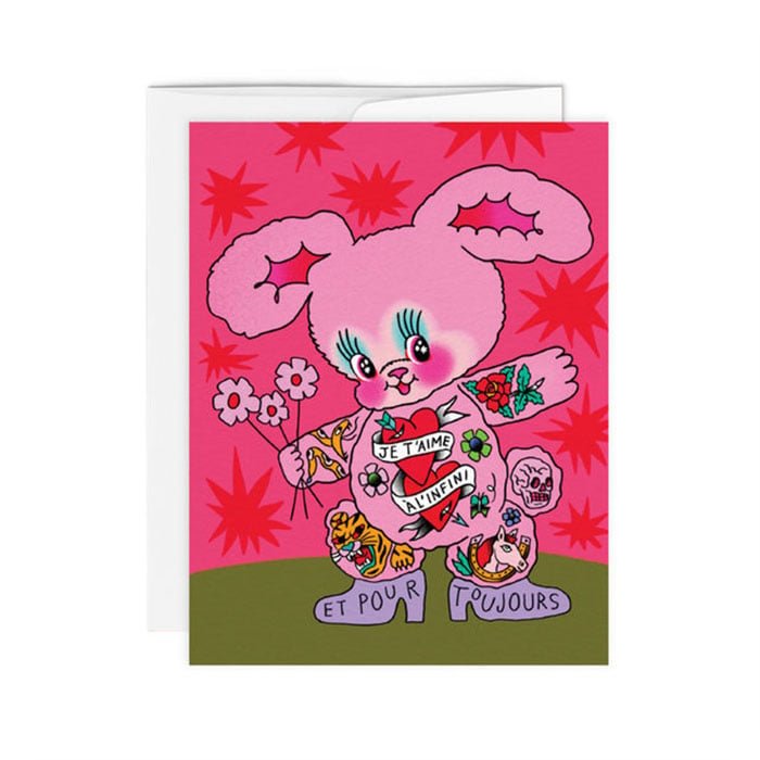 Carte de Souhaits Amour Toujours Paperole - Ex - voto