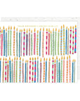 Carte de Souhaits Bday Candles Seedlings - Ex - voto