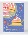 Carte de Souhaits Birthday Slice WRAP - Ex - voto