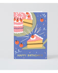 Carte de Souhaits Birthday Slice WRAP - Ex - voto