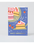 Carte de Souhaits Birthday Slice WRAP - Ex - voto