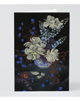 Carte de Souhaits Blue Bouquet WRAP - Ex - voto