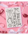 Carte de Souhaits Bow Thank You AHWA - Ex - voto