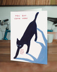 Carte de Souhaits Cat Says Fuck You D.Shrigley - Ex - voto