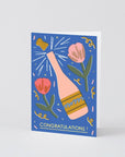 Carte de souhaits Champagne WRAP - Ex - voto